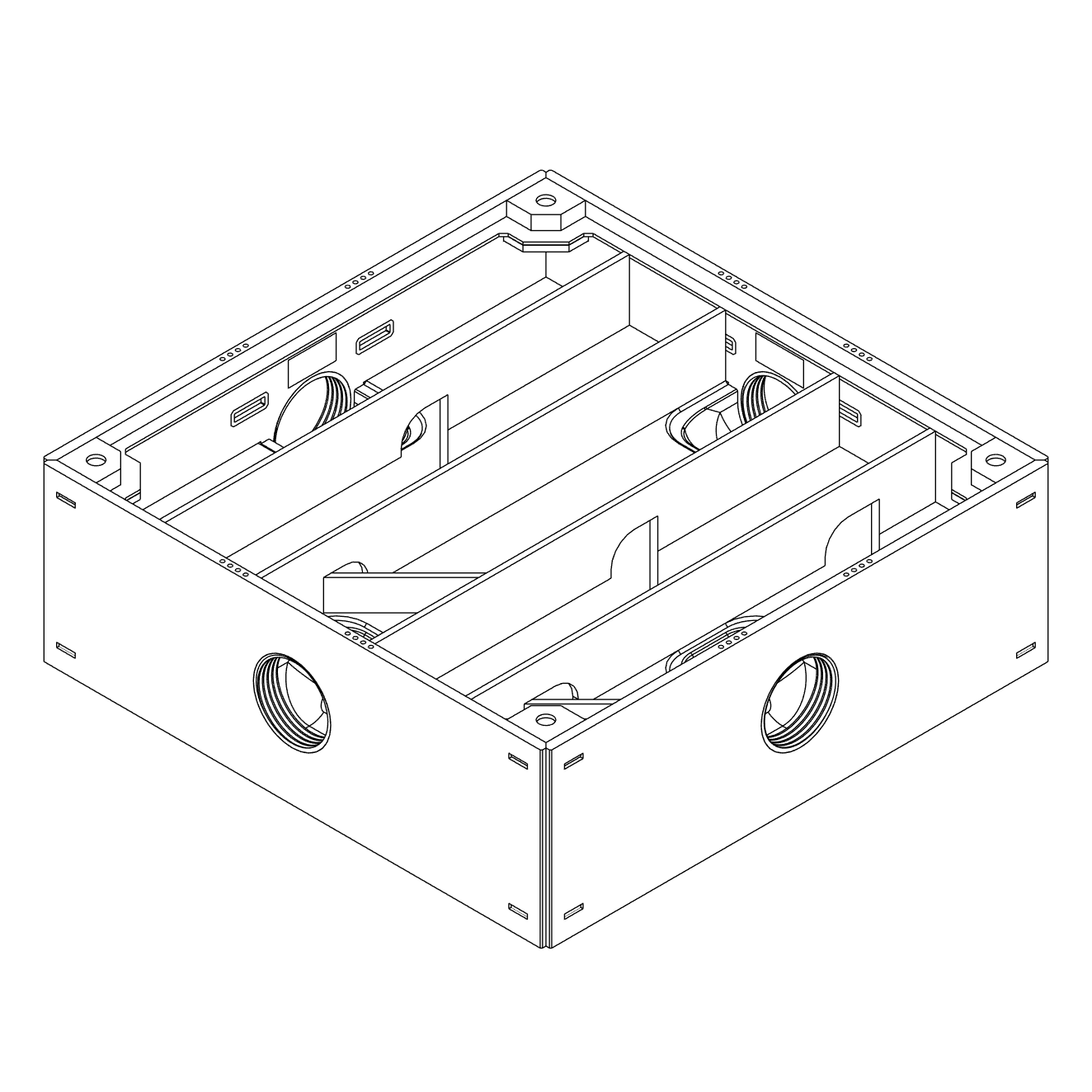 K2 Kubos Nest 11x11 Horizontal Inlay