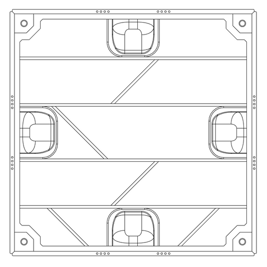 K2 Kubos Nest 11x11 Horizontal Inlay
