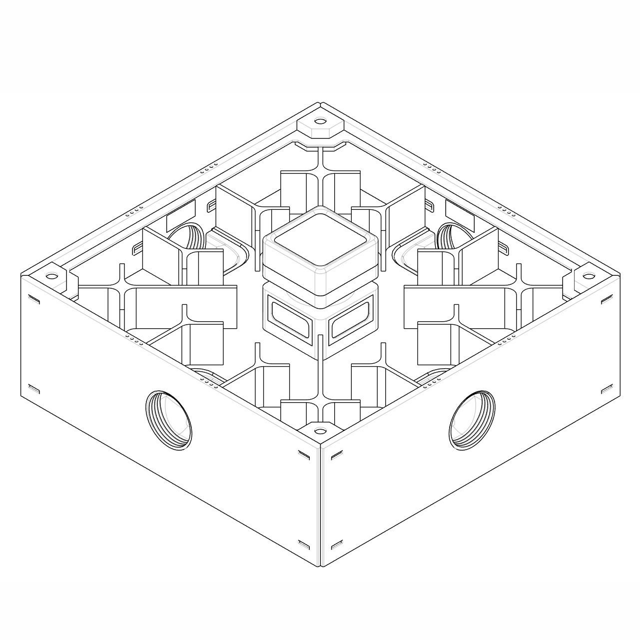 K2 Kubos Nest 11x11 Allround Inlay