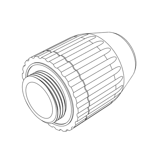 K2 R8 Schraub‑Schlauchverbinder