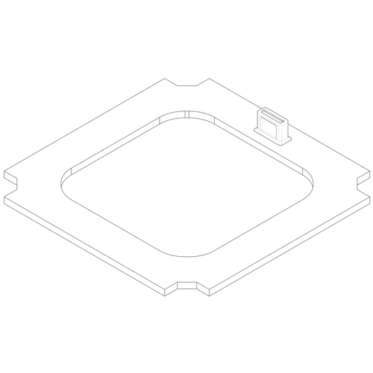 K2 Arena Deckplattenrahmen 1x1